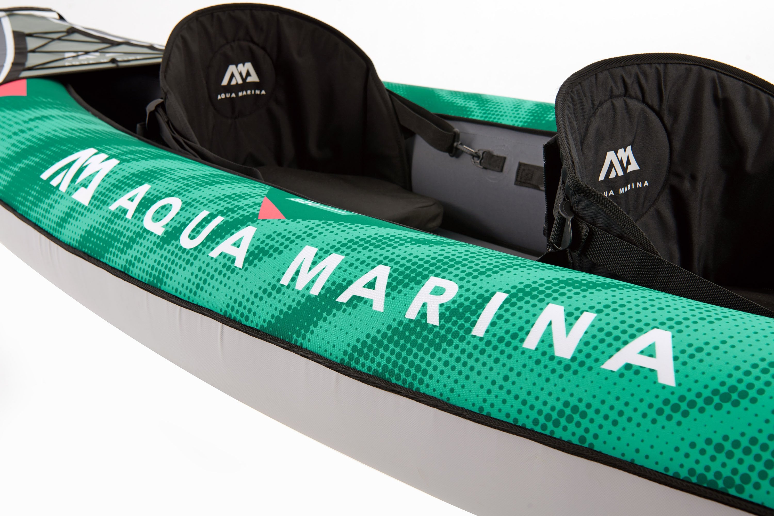 Inflatable Kayak Package with Carry Bag, Paddle, Fin, Pump & Safety Harness S922