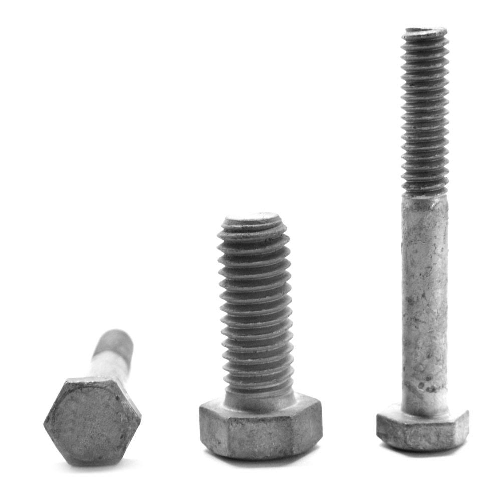 1 1/4x22-7 x 3 1/2x22 Coarse Thread Hex Bolt Low Carbon Steel Hot Dip Galvanized P38781