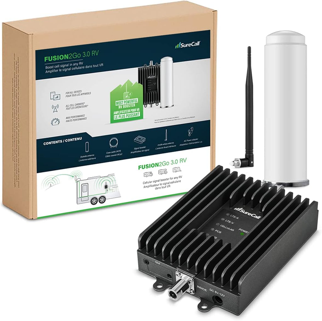 5G/4G LTE Cell Signal Booster for Large Vehicles H30673