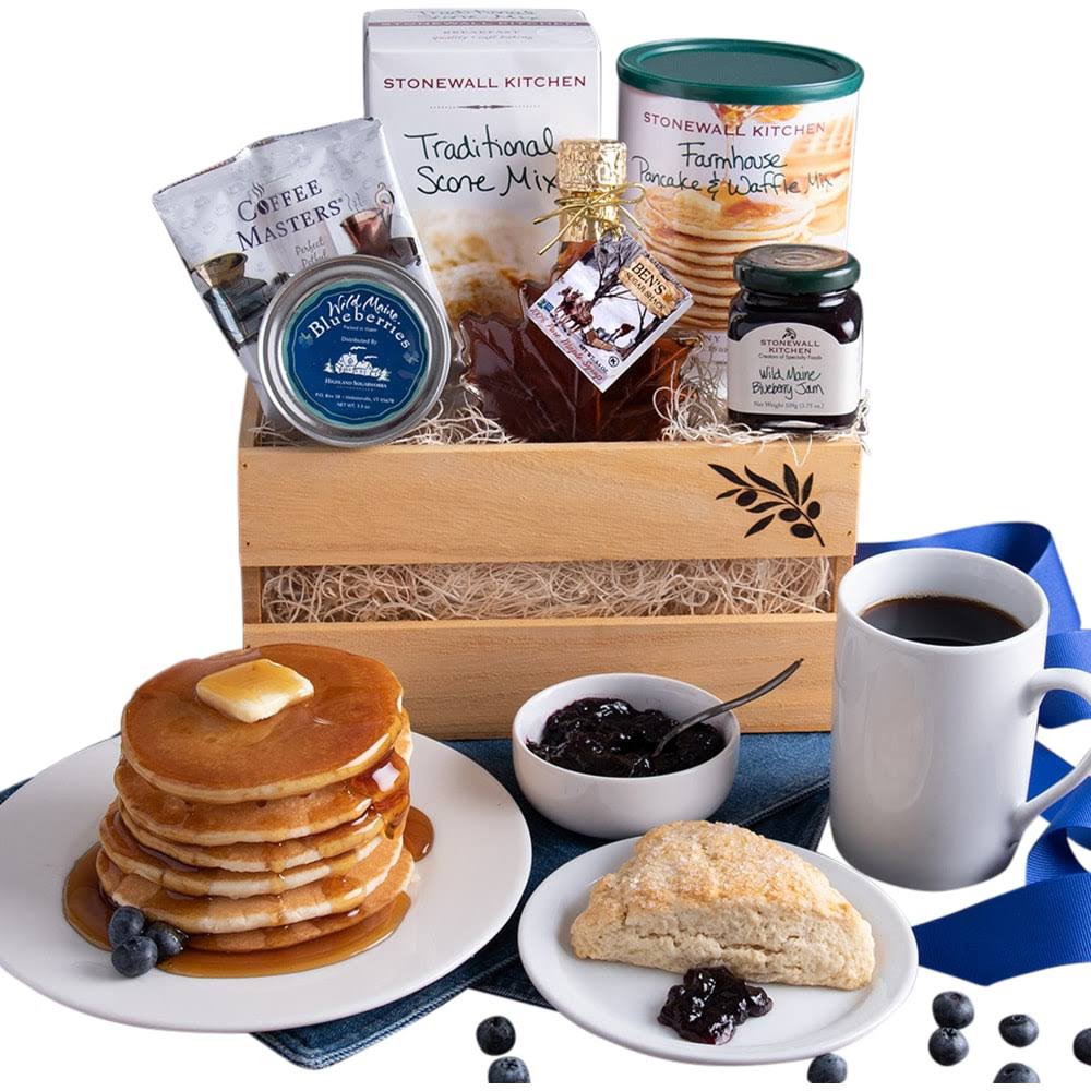 Classic New England Breakfast Gift Basket T223596