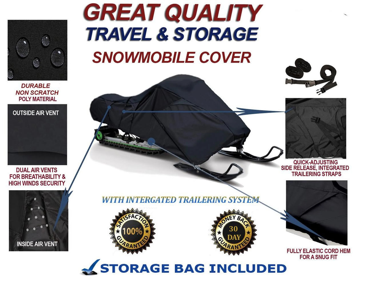 300D Snowmobile Travel and Storage Cover J9791