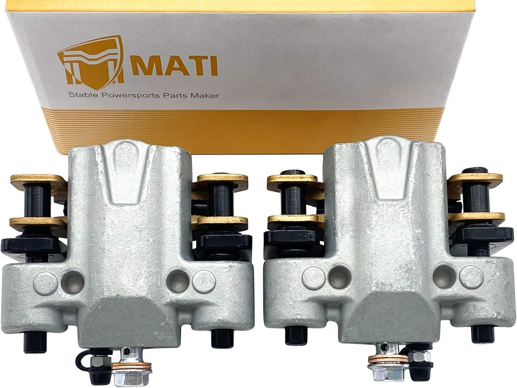 Rear Left Right Brake Calipers W/Pads Pack of 2 N641