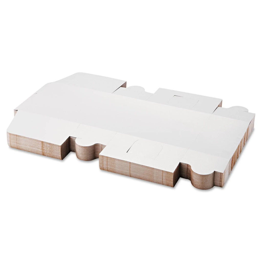 White 10W x 10D x 5 1/2H Bakery Boxes 100/Carton H70464