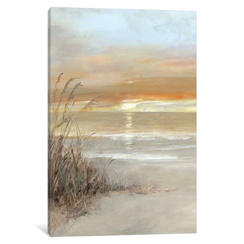 Malibu Sunset Black Canvas E141457