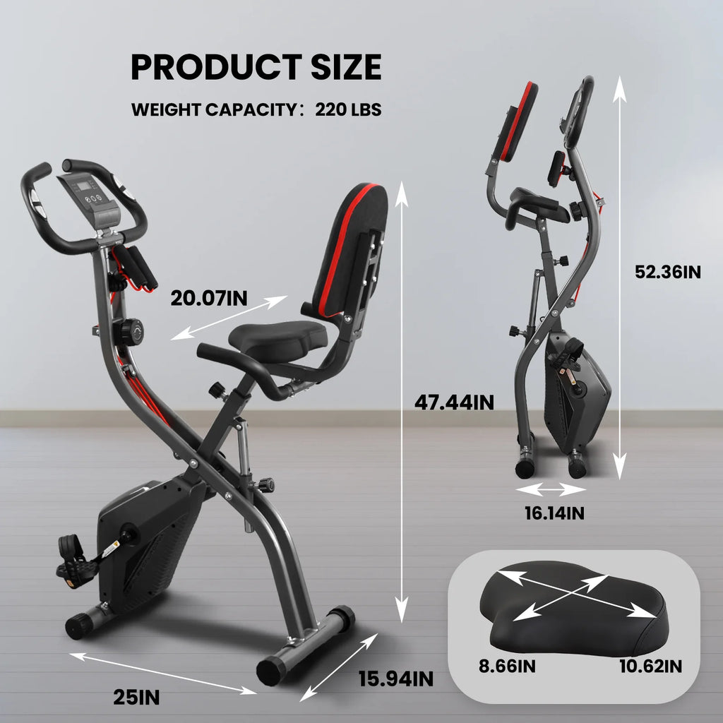 Folding 3-in-1 Exercise Bike G293