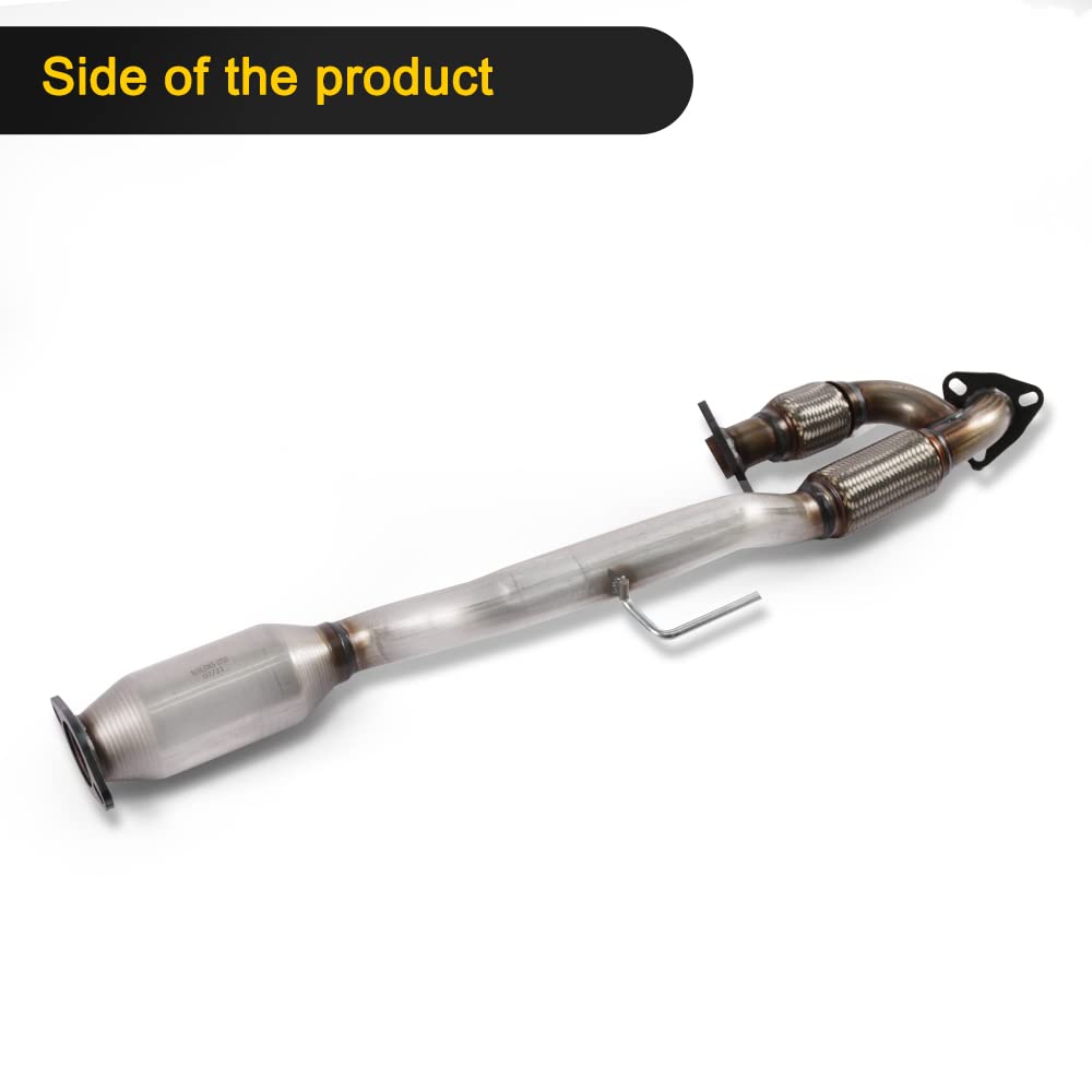Catalytic Converter with Gasket Exhaust Flex Y-Pipe High Flow Series Direct-Fit M402