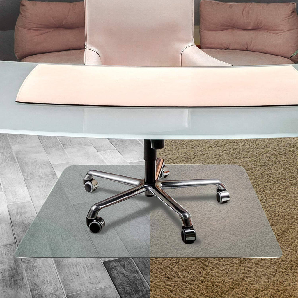 Clear Polycarbonate Anti-Slip Mat, 60 x 48 Inches S9828