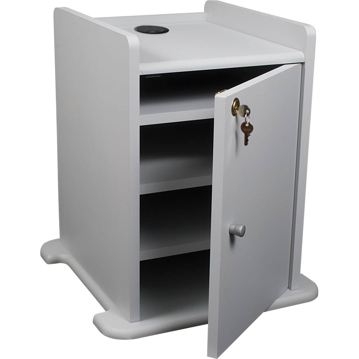 Locking Cabinet Gray I272