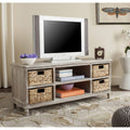 Vintage White Entertainment Unit L8641