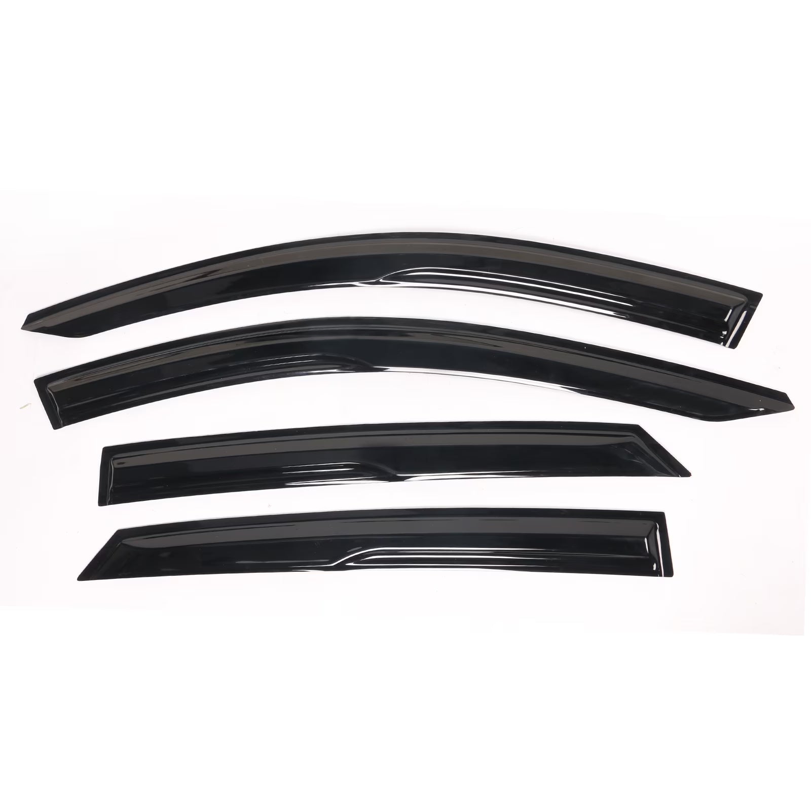 4PCS Acrylic Window Visors Tape-On Q84013