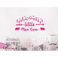 Little Man Cave Quote Woodland Nursery Wall Decal G44785