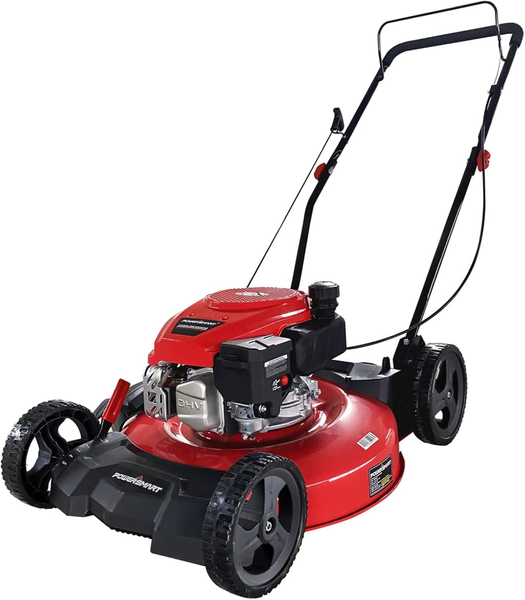 21 Inch Gas Powered Push Lawn Mower with 170cc OHV 4-Stroke Engine C96887