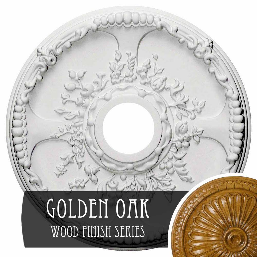 Golden Oak Ceiling Medallion B2402