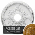 Golden Oak Ceiling Medallion B2402