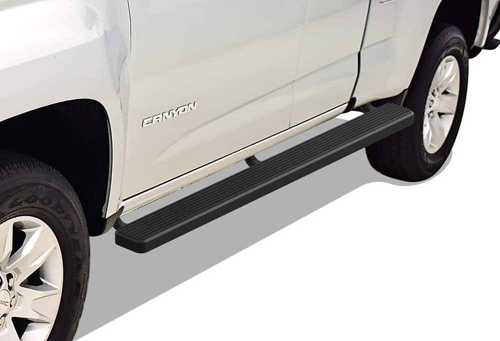 Black Powder Coated Stainless Steel Running Boards Nerf Bars Side Steps Step Rails C42747