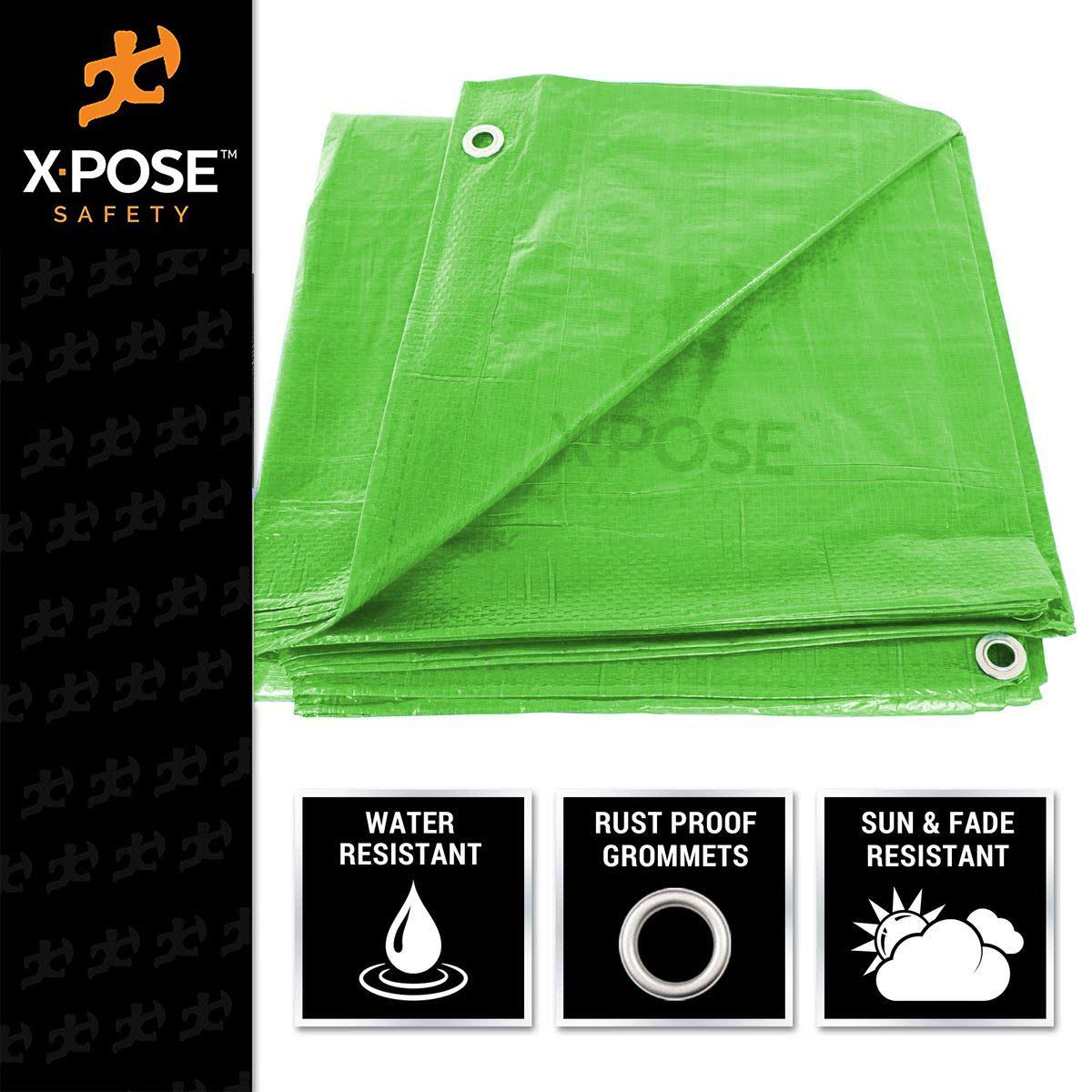 Green Poly Tarps 15 x 20 - Case of 6 W232861