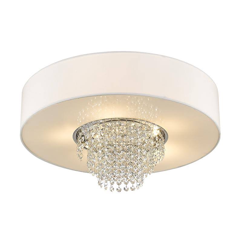 5-Light Ceiling Mount, Brushed Nickel S4241