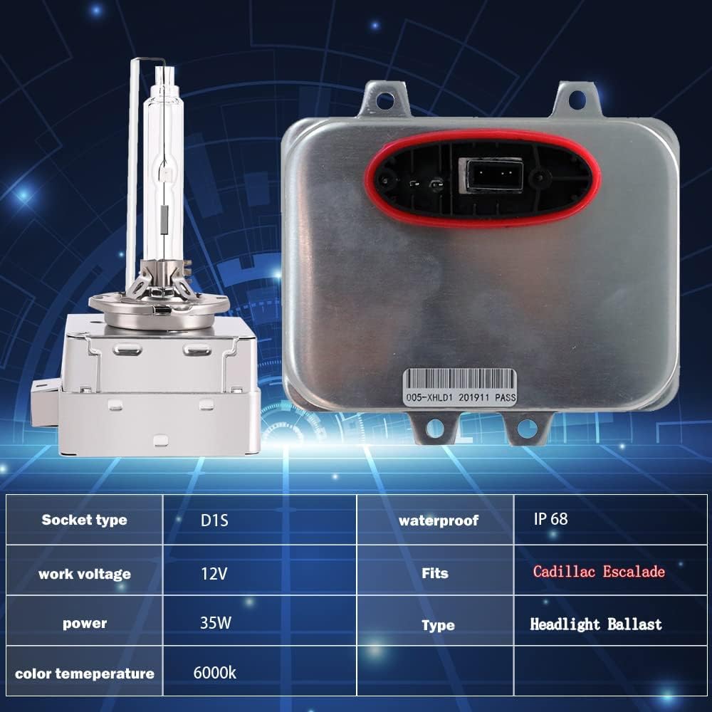 Xenon HID Ballast Headlight Control Unit with Igniter and D1S Bulb Replacement Y331