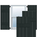 Real Wood Pine Board-n-Batten Shutters W7965