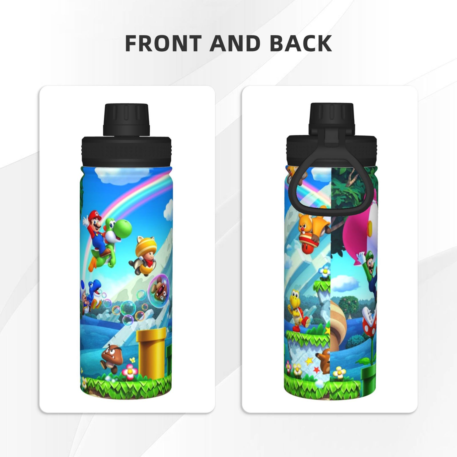18OZ Insulated Stainless Steel Water Bottle G629447