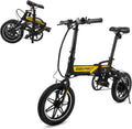Lightweight Aluminum Folding Electric Bike with Pedals L500
