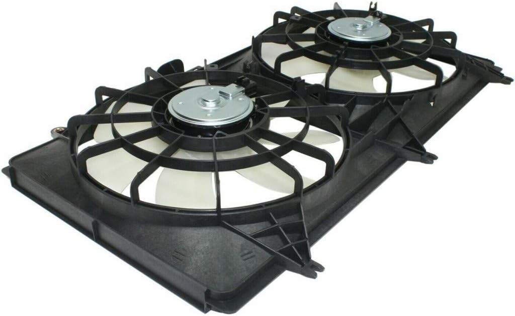 Radiator and A/C Condenser Fan Assembly for 2012-2015 Camaro 3.6L I81797