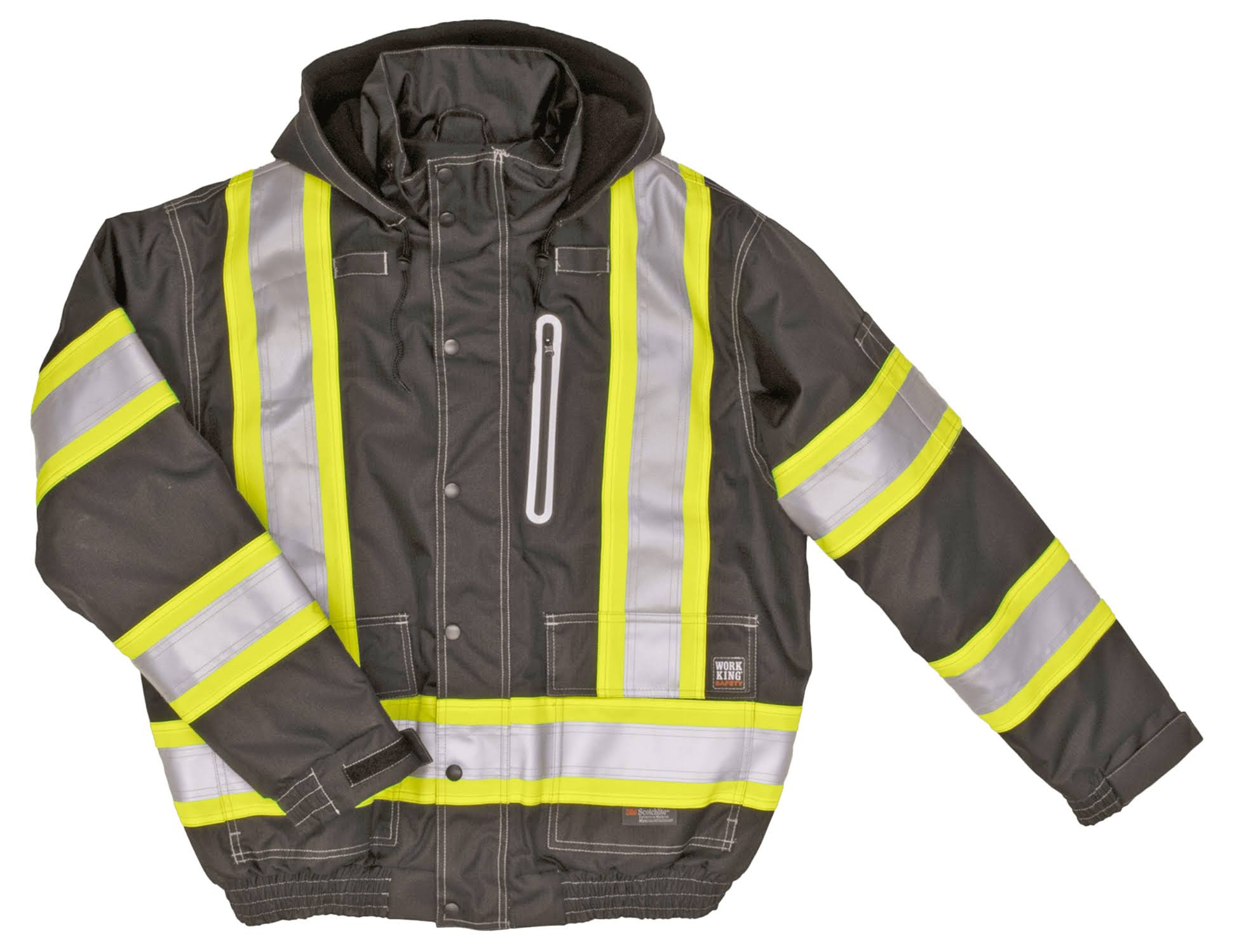 Black Safety Bomber S527