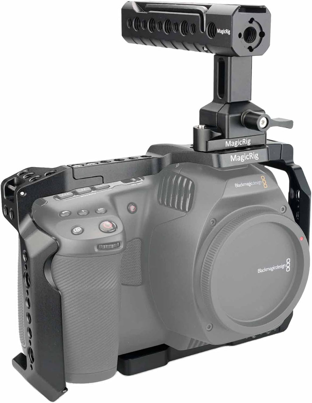Camera Cage Rig with NATO Handle and NATO Rail V14185
