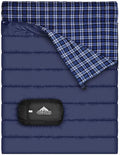 Cotton Flannel Queen Size 2 Person Waterproof Sleeping Bag J8256