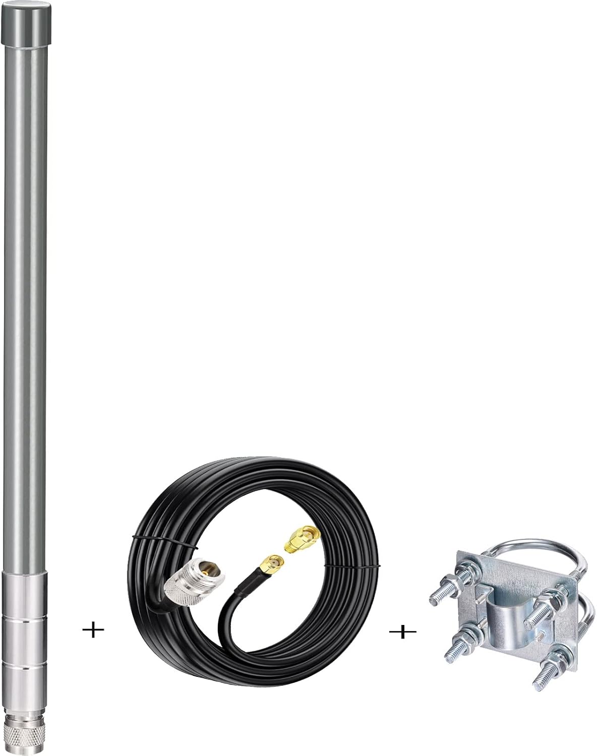 43.3inch 8dBi 915MHz Lora Antenna with 10ft Low Loss Cable D4312