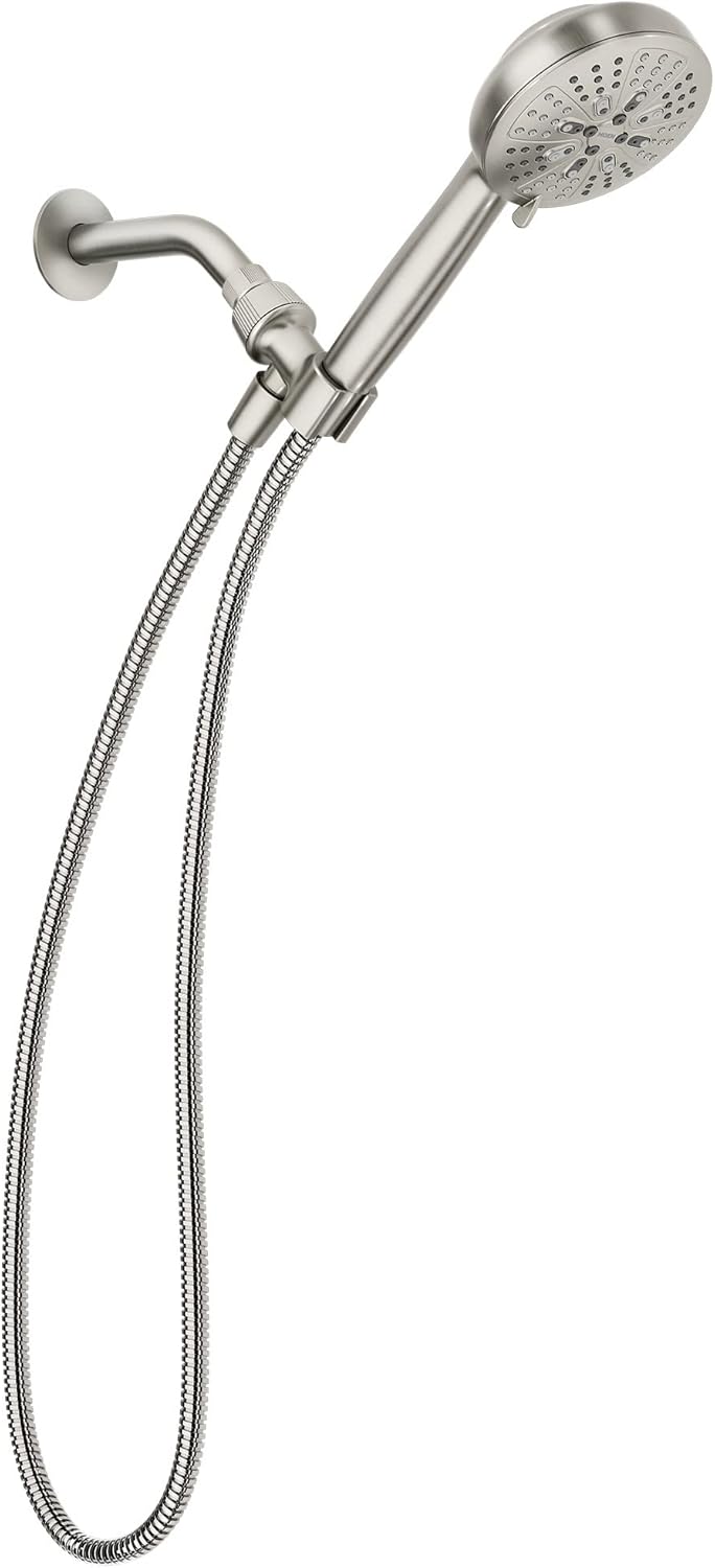 Spot Resist Brushed Nickel Handheld Shower, Pack of 2 V173