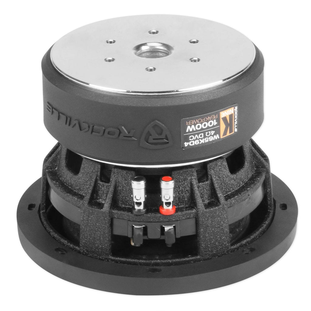 1000W Car Audio Subwoofer Dual 4-Ohm L504