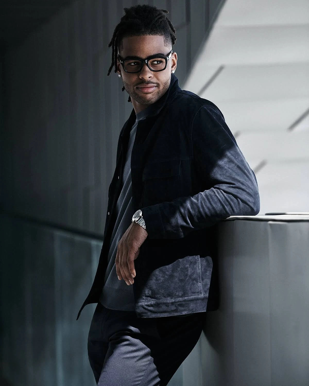 Black Soft Square Optical Glasses F9903