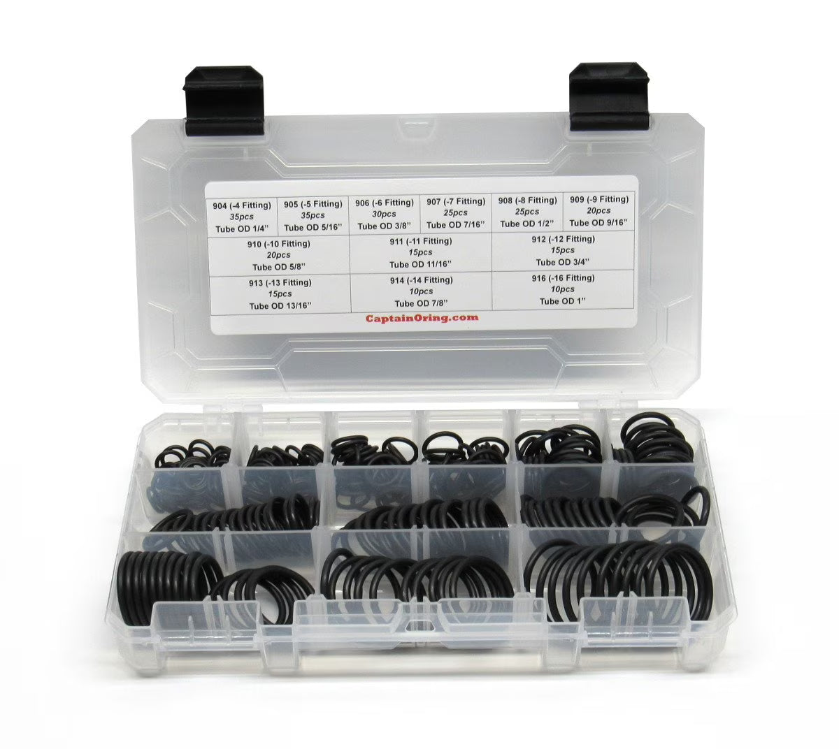 255 Piece Buna Nitrile O-Ring Kit O21522