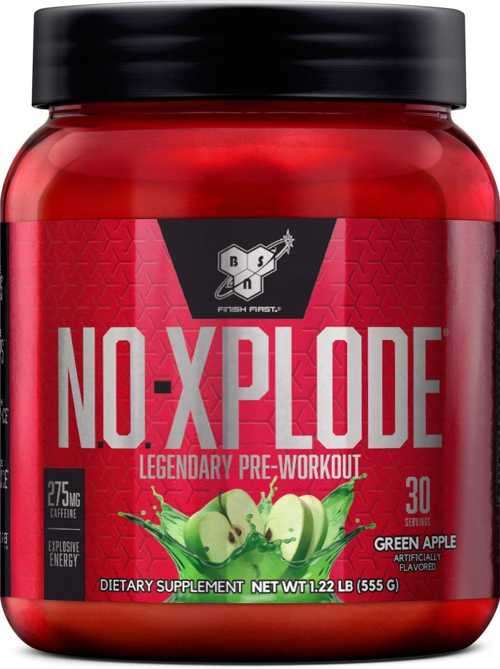 60 Servings Fruit Punch Pre Workout Supplement with Creatine and Beta-Alanine E6592