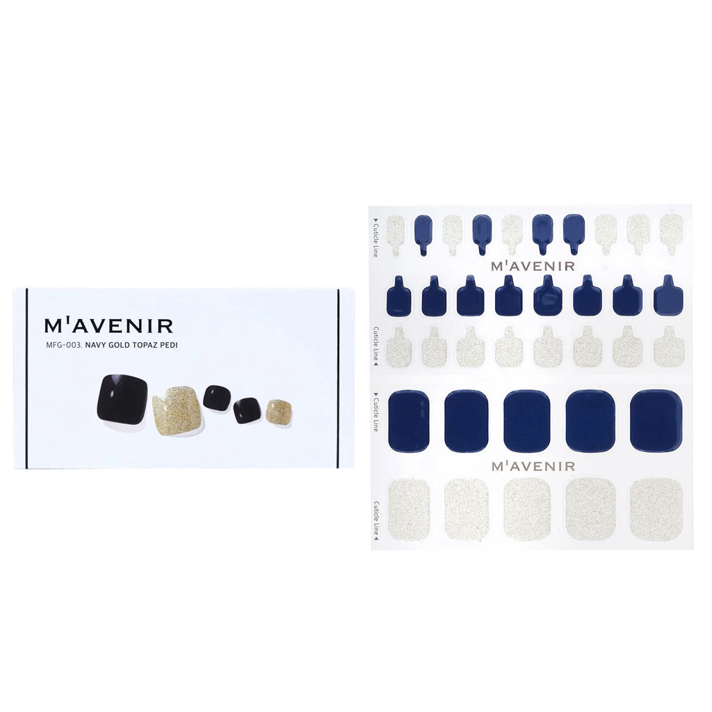 Deep Water Wave Nail Sticker 32pcs M8598