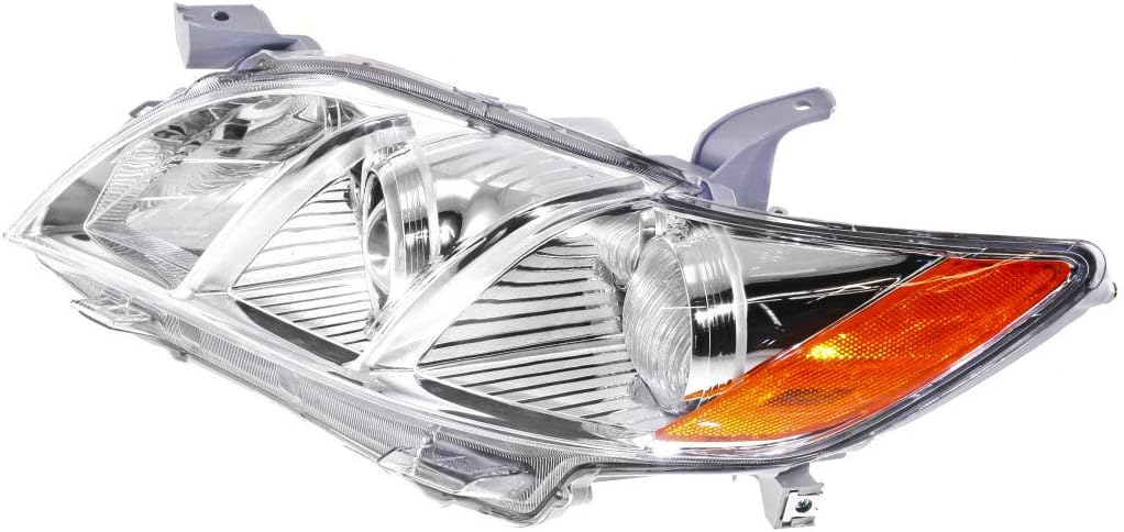 Headlight Assembly for Toyota Camry 2007 2008 Passenger Side J213
