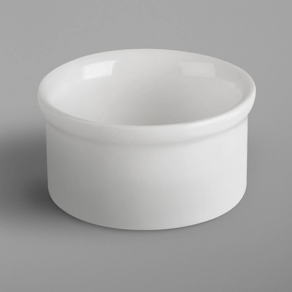 Ivory Porcelain Round Ramekin 1.4 oz. O716