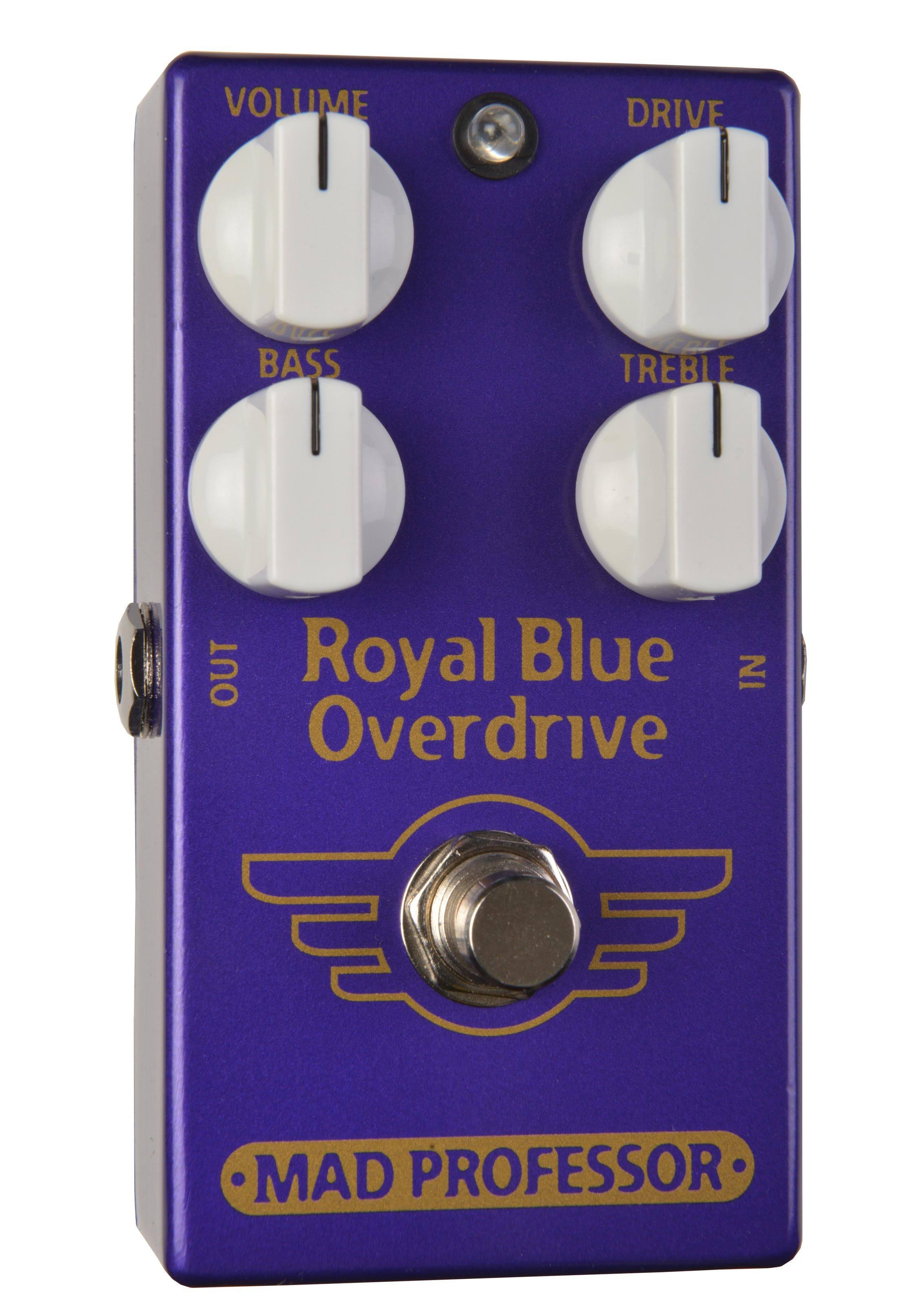 Royal Blue Overdrive Pedal R242