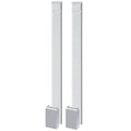 Fluted Pilaster with Adjustable Plinth Block (Set of 2) N868