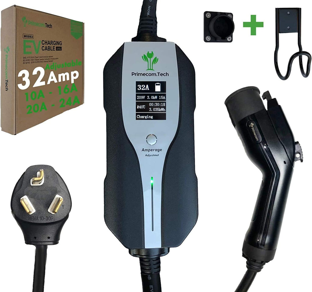 Level 2 Electric Vehicle Charger with 30Ft Cable R691744