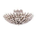 Antique Silver 4 Light Ceiling Mount X683