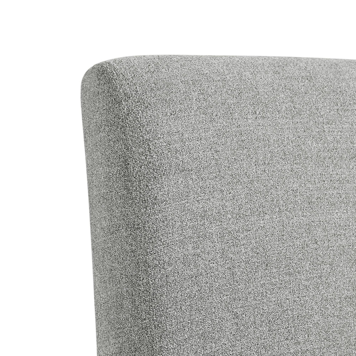 Grey Upholstered Arm Chair Set Q990852