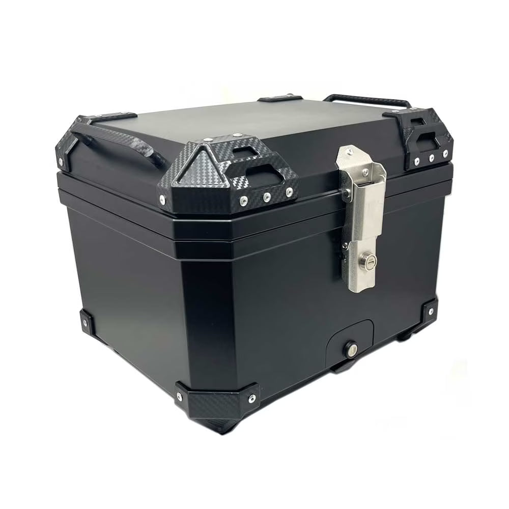 XL 45Lts Black Motorcycle Top Box O6038
