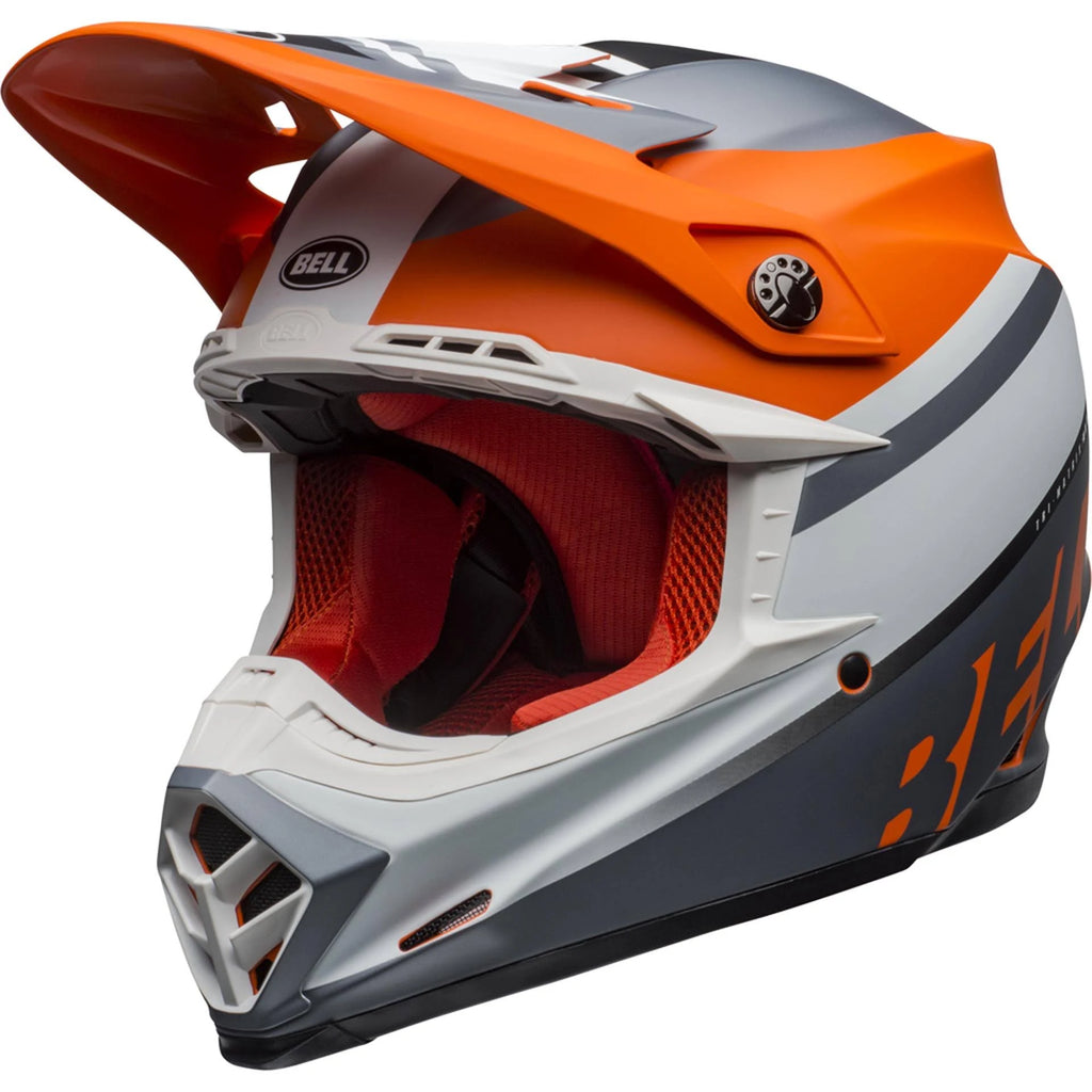Orange/Black/Gray Moto-9 MIPS Helmet P8258